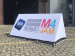 A-Frame Banners with Fabric Print